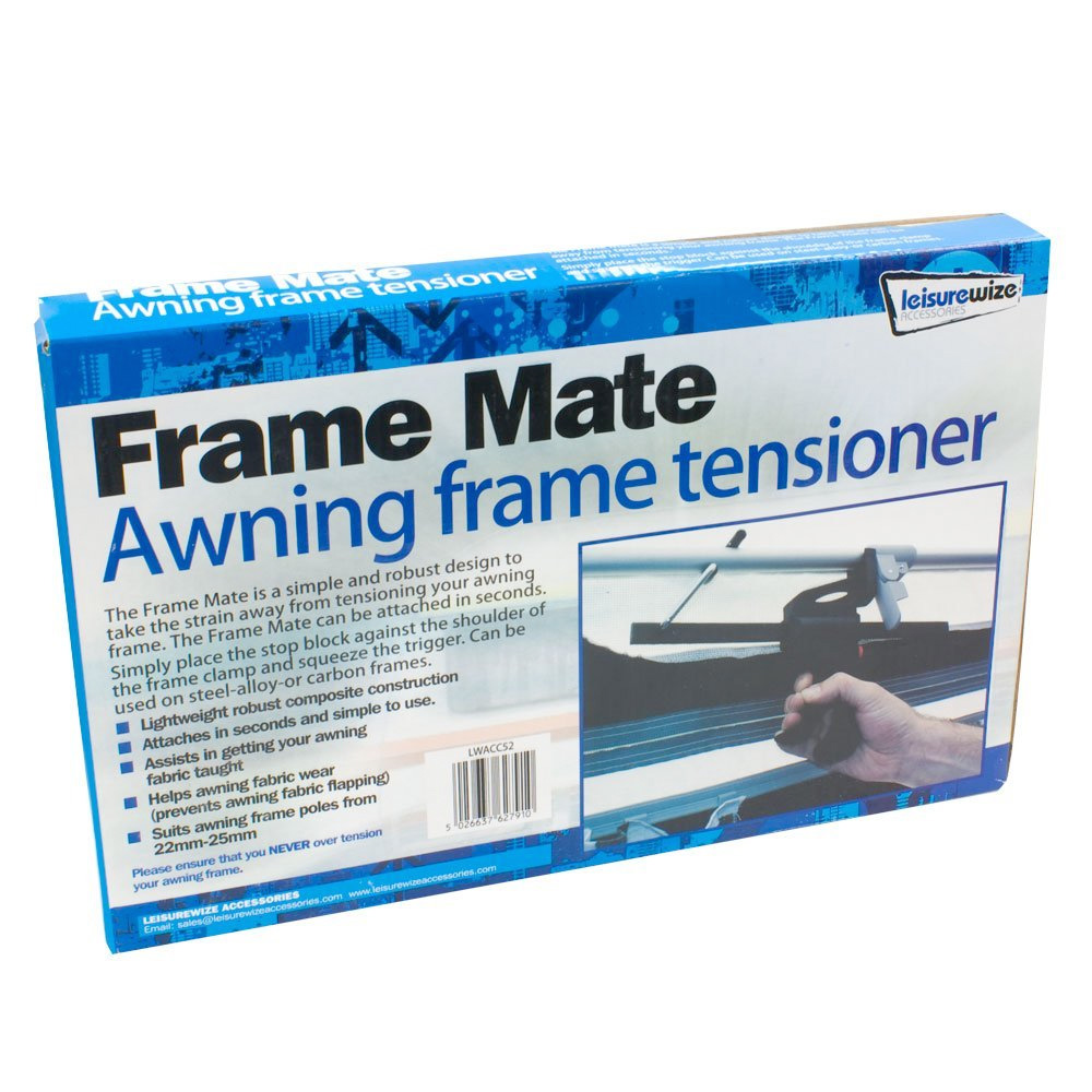 Simple! Takes away the strain Leisurewize Frame Mate Awning Frame Tensioner 