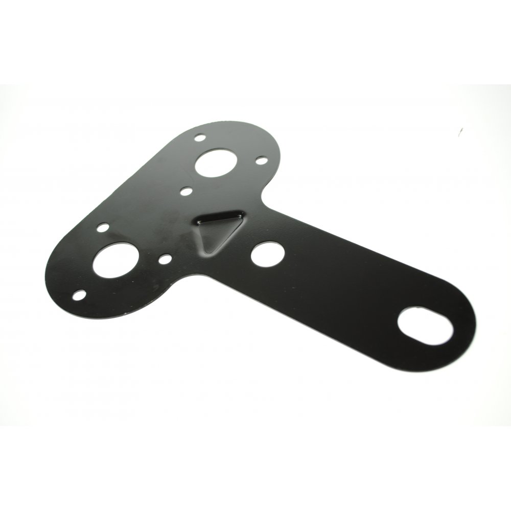 Double Socket Trailer Mounting Plate Horizontal 1 Socket Either Side of Towball