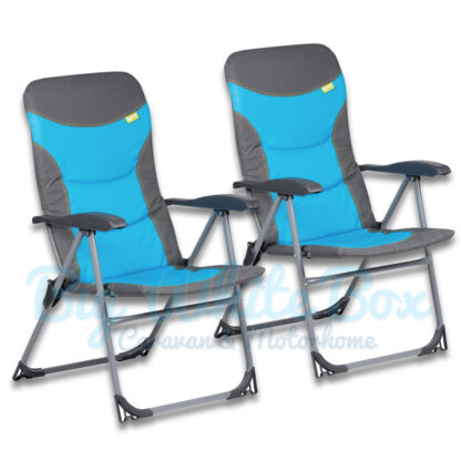 kampa skipper chairs-pair