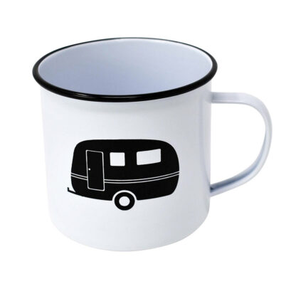 Caravan Image Tin Mug