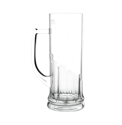 Flamefield Acrylic Tankard Beer Glass 0.6L
