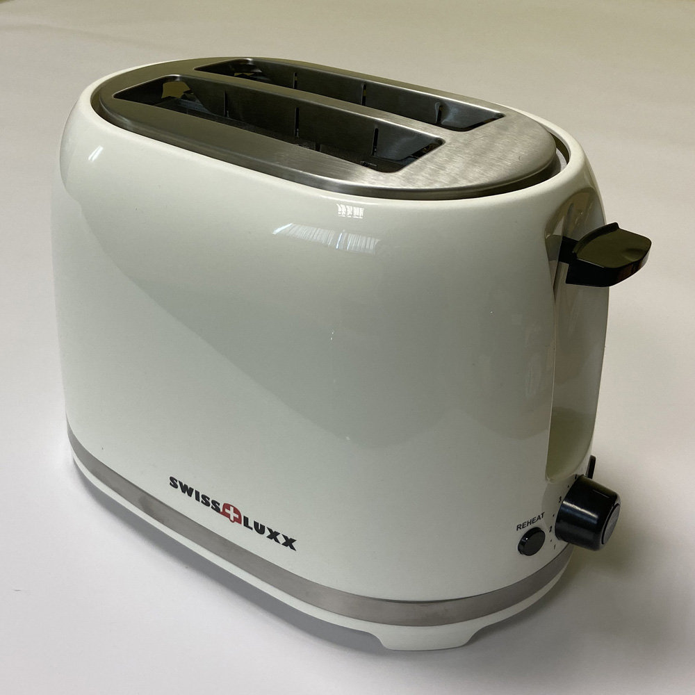 Swiss Luxx Deluxe Toaster White 6491