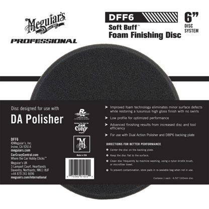 DFF6 Black Foam Disc