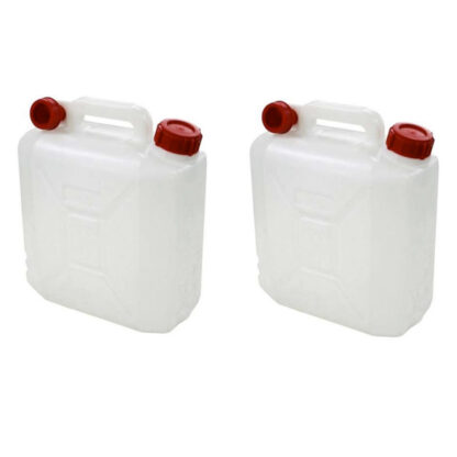 10L Jerry Water Carriers Pair