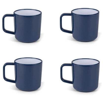 Blue Mid Mugs